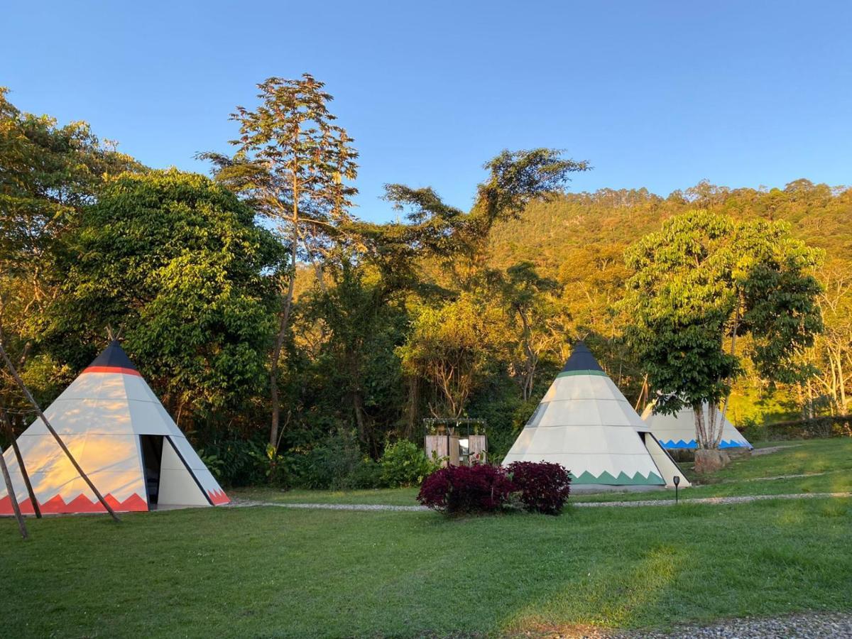 מלון לה מסה Bosque De Aventura & Glamping Refugio Del Bosque מראה חיצוני תמונה