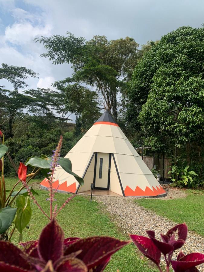 מלון לה מסה Bosque De Aventura & Glamping Refugio Del Bosque מראה חיצוני תמונה