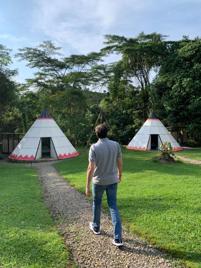 מלון לה מסה Bosque De Aventura & Glamping Refugio Del Bosque מראה חיצוני תמונה