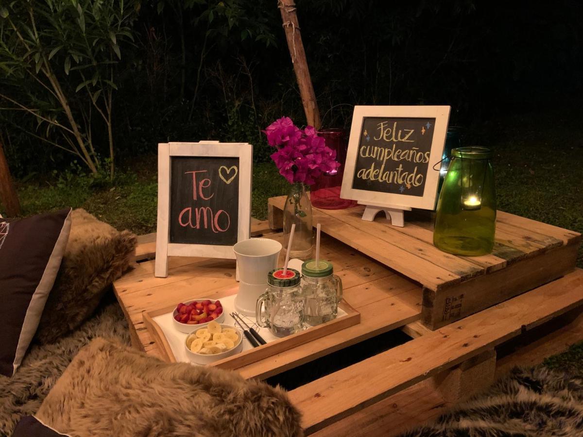 מלון לה מסה Bosque De Aventura & Glamping Refugio Del Bosque מראה חיצוני תמונה